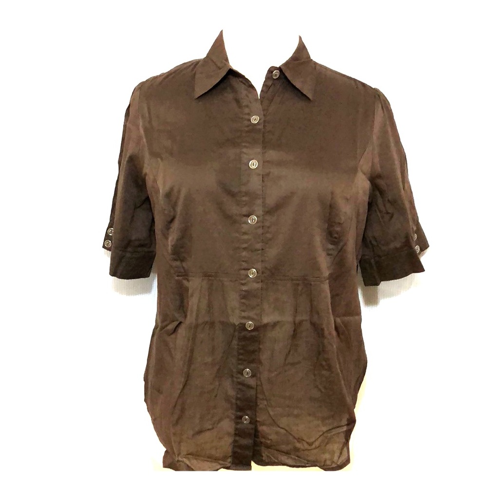 Soft by Avenue Button Down Blouse. NWOT
